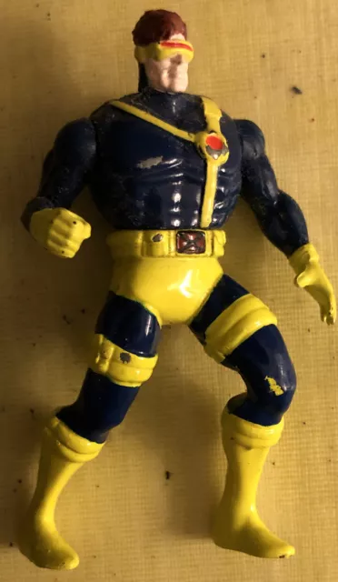 Used 1994 Toy Biz Marvel Mini Cyclops X-Men Mutant Die Cast Metal Figurine