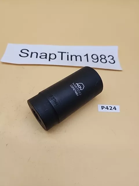 MATCO Tools  CDP27M6V, 1/2" DRIVE, 27MM. IMPACT SOCKET, 3.2" DEEP, 6 POINT.USA