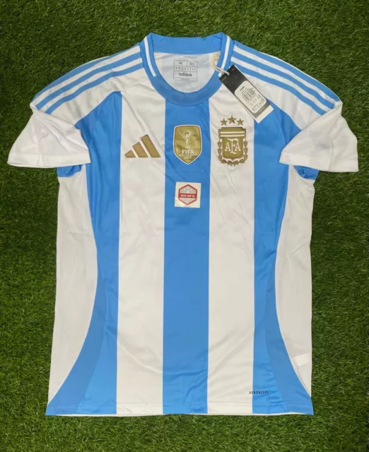 T-Shirt Di Calcio Argentina Stagione 2024 Nuove Supporto