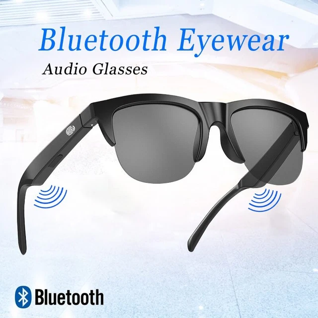 Bluetooth 5.3 Wireless Smart Audio Glasses Sunglasses Anti-UV Hands-Free Eyewer