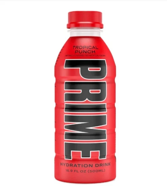 PRIME HYDRATION MUSCLE Recovery Drink Energy BCCA Drinks By Logan Paul