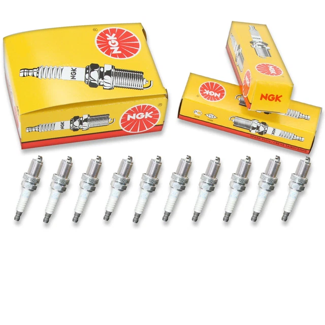 10 pcs NGK 2460 Standard Spark Plug for BKR5ES E3.20 2460 DR17YC - Engine so