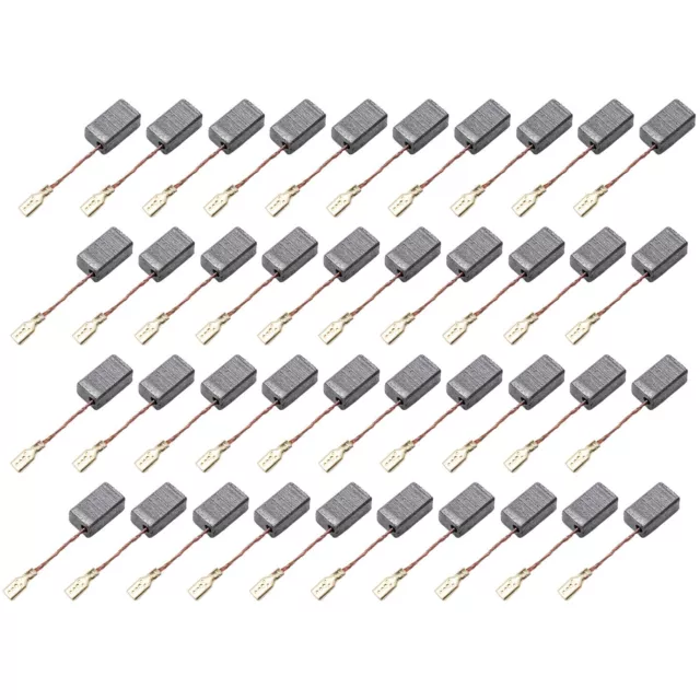 Copper Wire Graphite Carbon Brushes Set for Electric Drill Angle Grinder 40Pcs