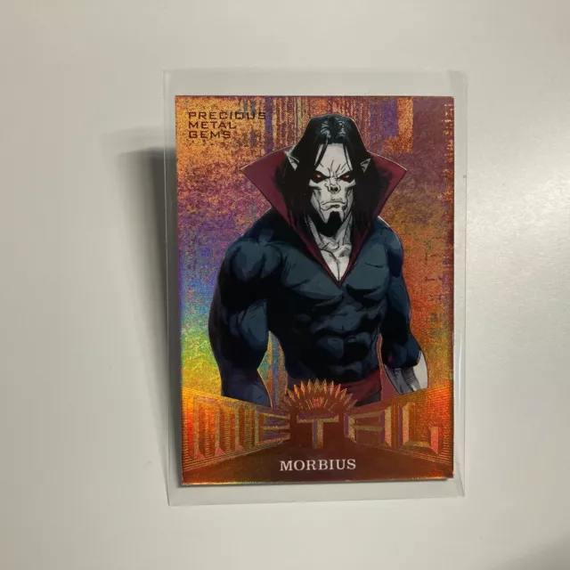 Morbius 2017 Fleer Ultra Marvel Spider-Man Precious Metal Gems PMG Bronze Card