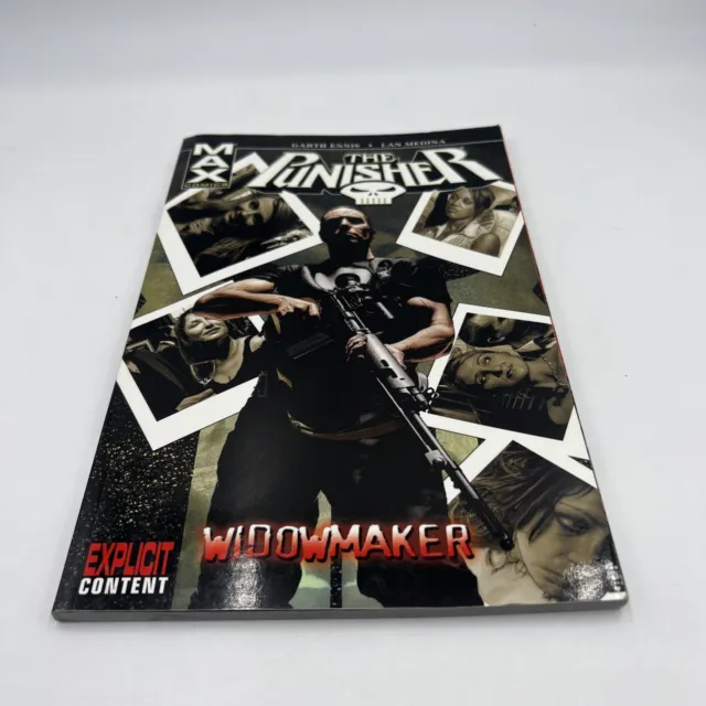Marvel Punisher Max Vol.8: Widow Maker Paperback By Garth Ennis Explicit Cont