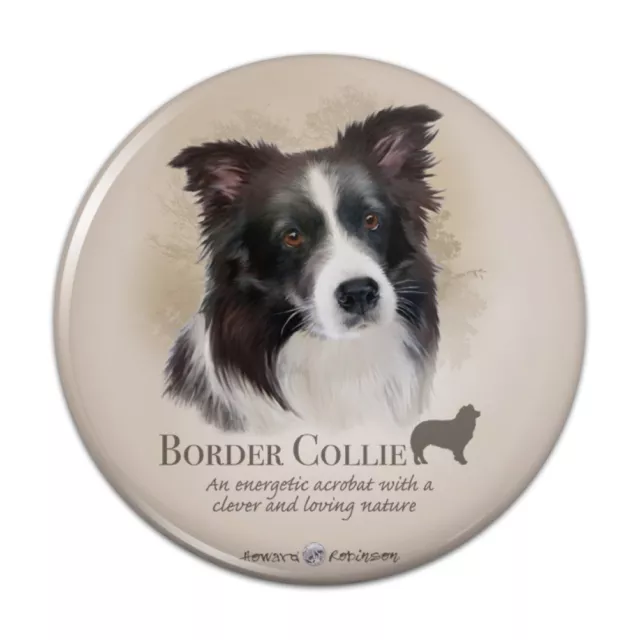 Border Collie Dog Breed Pinback Button Pin