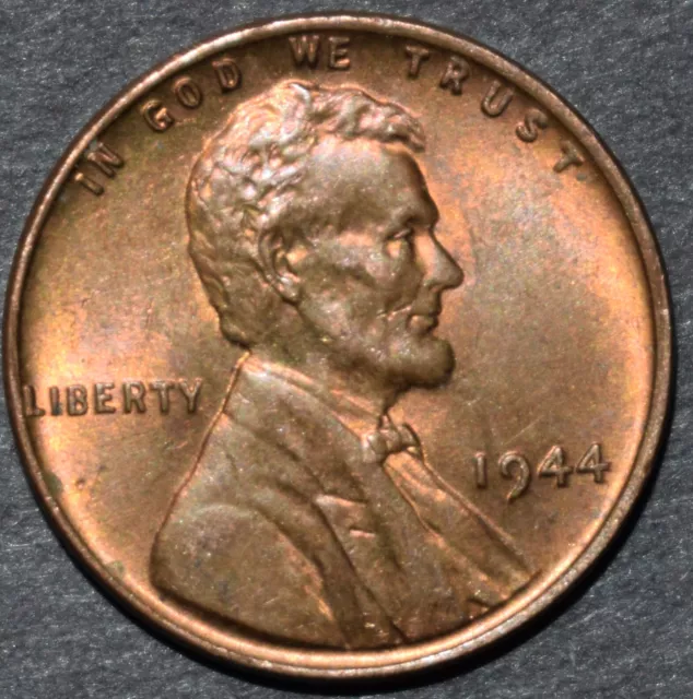 1944 P Lincoln Wheat Penny Choice BU Red Brown Cent - Actual Coin - 57Z