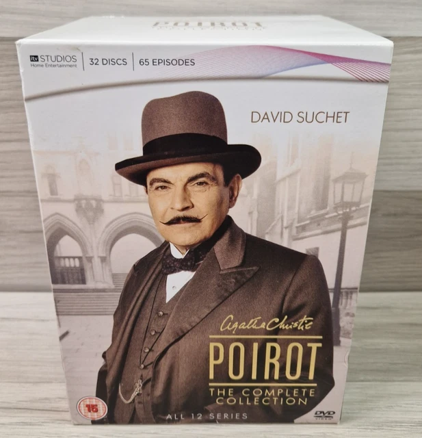AGATHA CHRISTIE POIROT: The Complete Collection DVD Boxset - 1-12 £22. ...