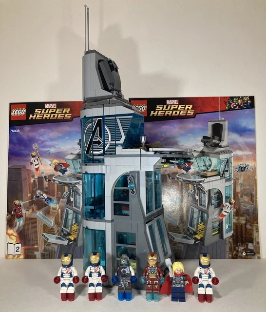 LEGO 76038 MARVEL Supereroi Attacco alla Torre dei Vendicatori con
