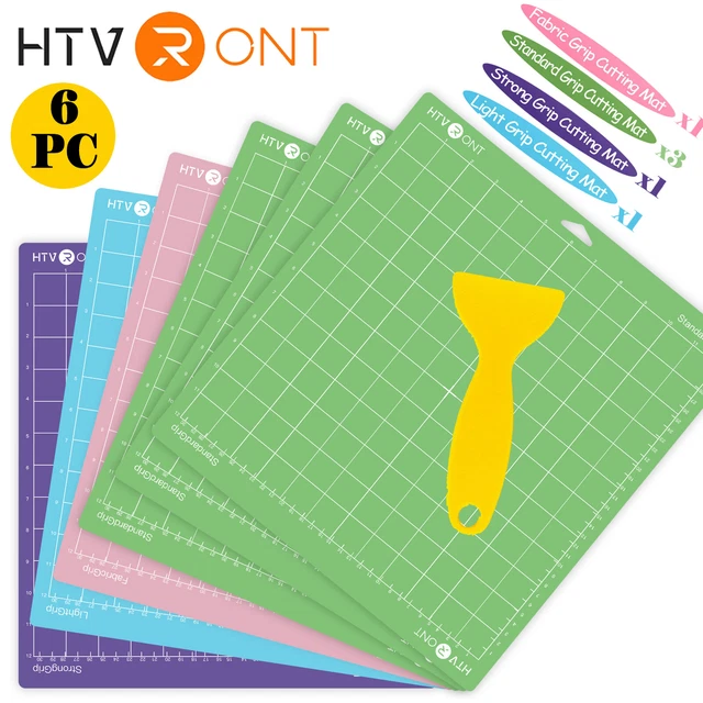 6x Variedad Estera de Corte - 12""x12"" para Herramienta de Corte Antideslizante Autocuración Cricut