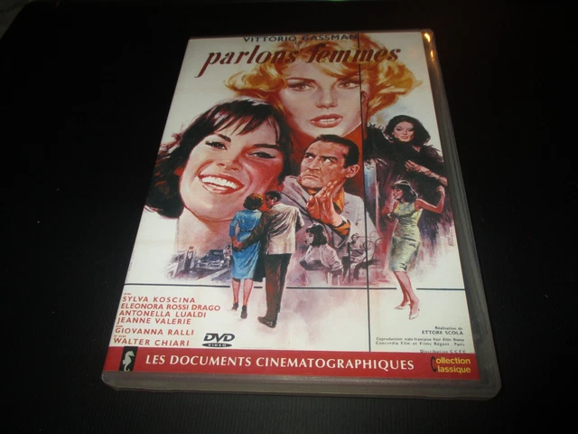 DVD "PARLONS FEMMES" Vittorio GASSMAN, Sylva KOSCINA / de Ettore SCOLA