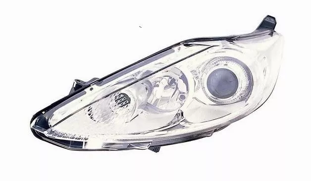 Faro Fanale Proiettore Anteriore Sinistro Sx Ford Fiesta Vi 2009   2015 Cromato