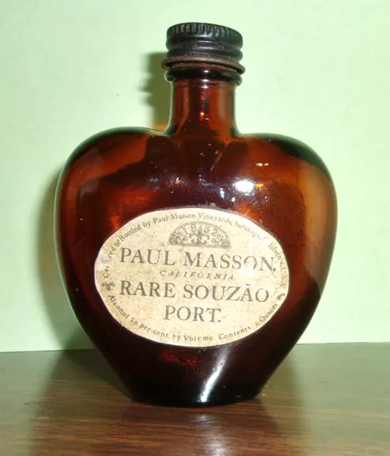 Paul Masson California Rare Souzao Port 8.5 in. Heart Shaped