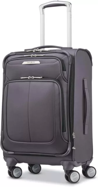 Samsonite Solyte DLX Softside Expandable Carry-On 20-Inch, Mineral Grey