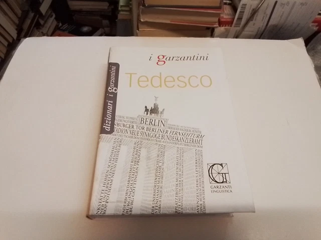 DIZIONARIO ITALIANO TEDESCO E TEDESCO ITALIANO - I Garzantini, 7s24