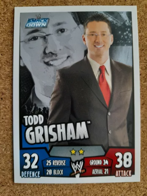 Topps Slam Attax TCG Rumble 2011 WWE Smackdown Card Todd Grisham Mint