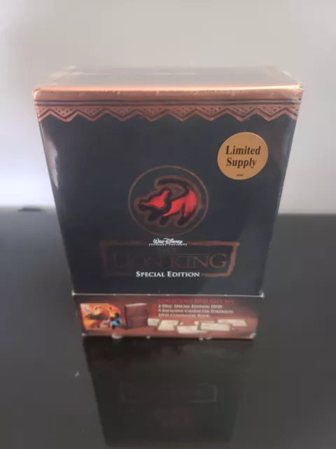 The Lion King - Special Edition Collector's DVD Box Set with Extras & Book NEW