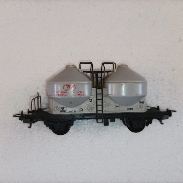 REE HO COFFRET de 2 wagons citerne type OCEM 19 déco SHELL SNCF Ep3 EUR