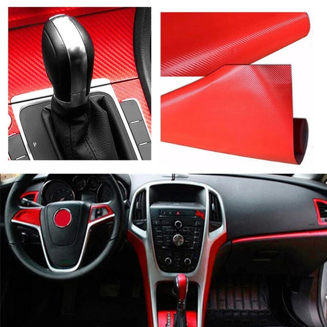Red Car Sticker Panel Parts Accessories Exterior Mouldings High Quality