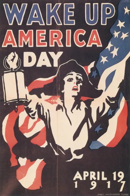 WWI 'Buy War Bonds' Strong Women Vintage Style World War I Poster 48x36 inch