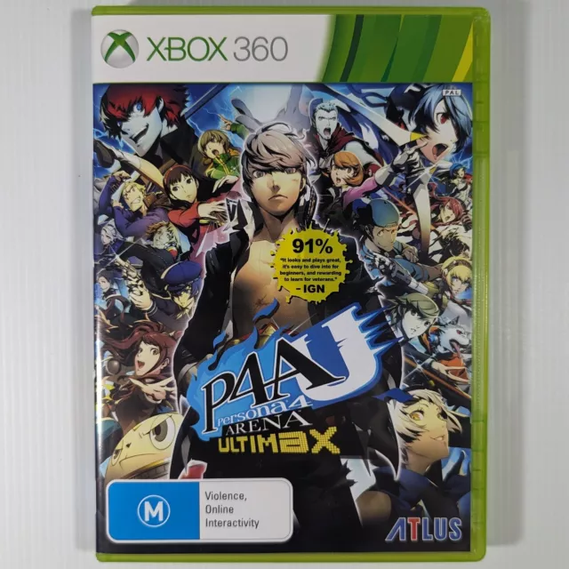 XBOX 360 Bundle Gears Of War 3 Persona 4 Arena Risen 3