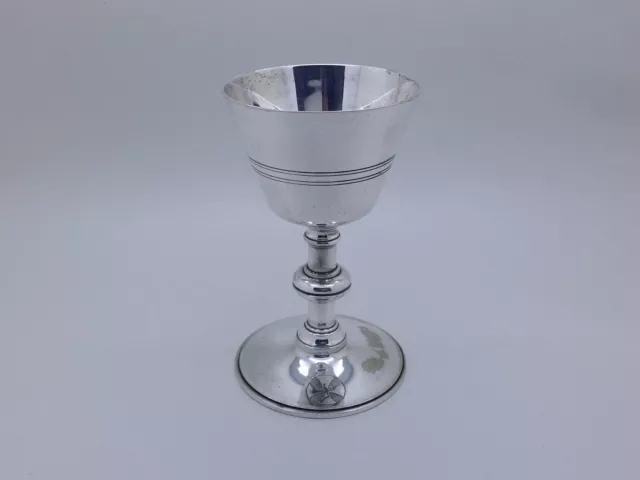Silver Plated Communion Chalice Goblet
