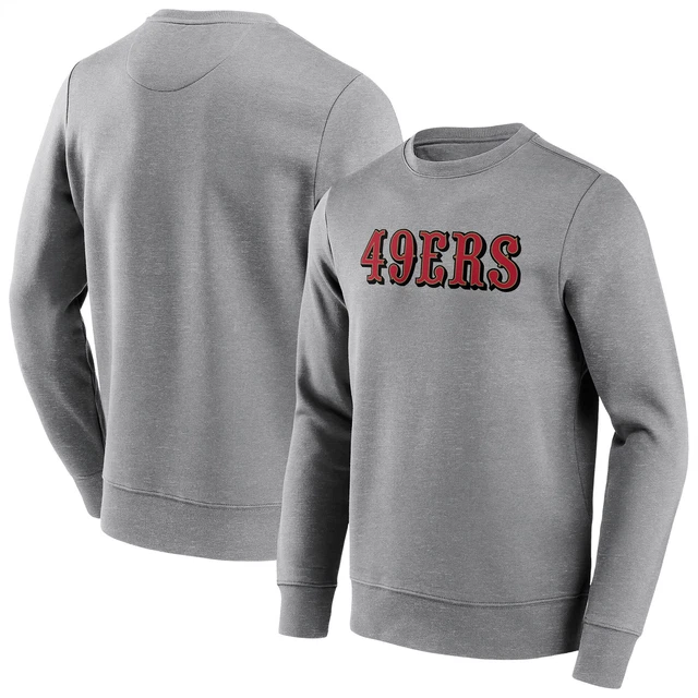 San Francisco 49ers Sweatshirt (Size L) Men's NFL Wordmark Sweat - New