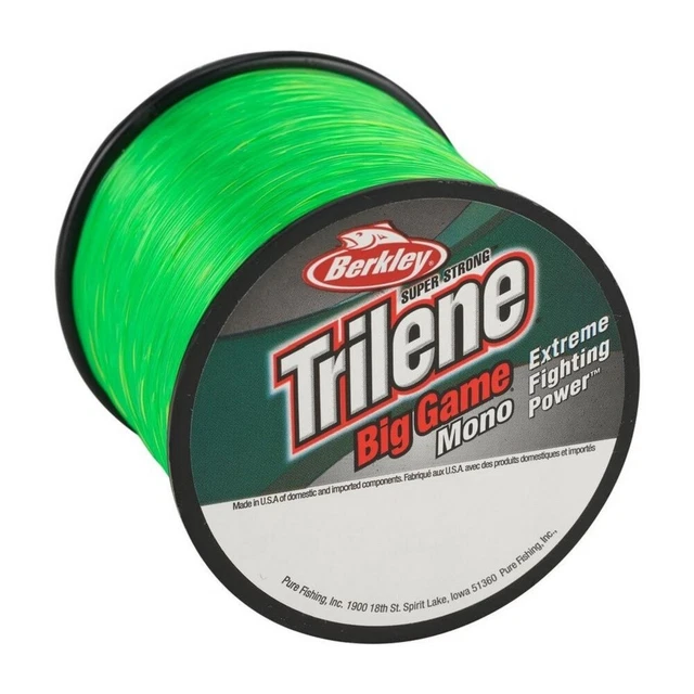 Berkley Trilene Big Game Monofilament Fishing Line 1/4 Lb Spools Solar Collector