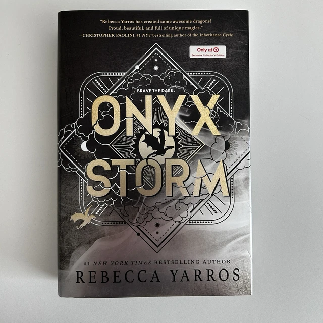 TARGET EXCLUSIVE ONYX Storm by Rebecca Yarros SPECIAL EDITION