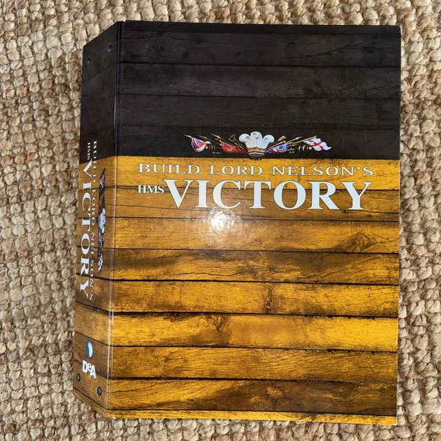 週刊 デアゴスティーニ 1ー3は組立て中を HMS victory HMSビクトリー全
