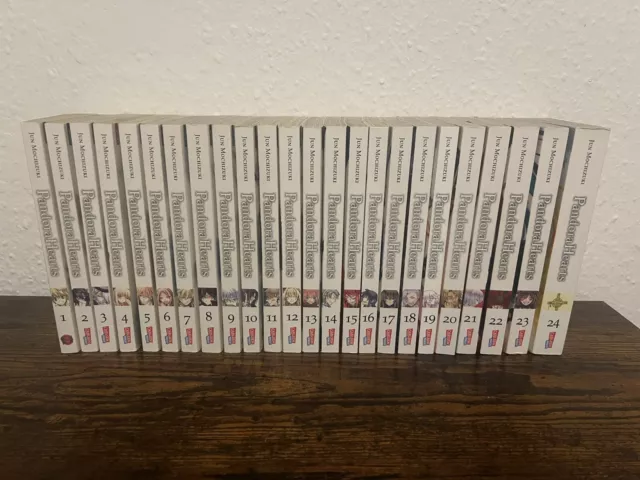 Pandora Hearts Manga Band 1-24 1.Auflage deutsch Komplett, sehr guter Zustand