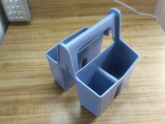 Silverware caddy dish drainer