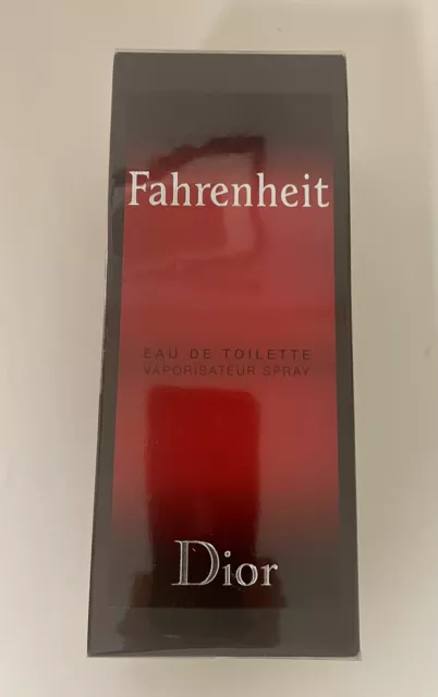 Christian DIOR FAHRENHEIT 200 ML Profumo UOMO Eau de Toilette ORIGINALE