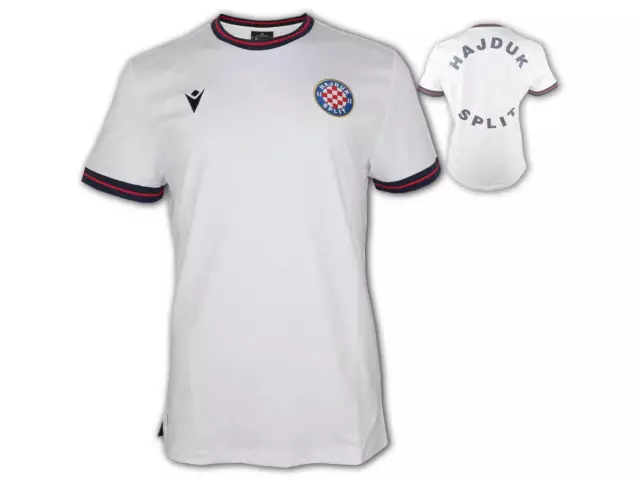 Hajduk SPLIT HOME FOOTBALL SOCCER SHIRT JERSEY MACRON Womens XS EUC