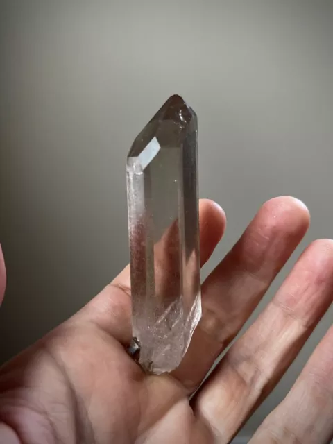 Window Quartz Crystal Natural Smoky Quartz Point Natural Quartz Brazil Crystal