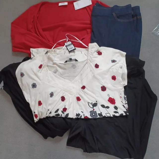 ladies clothes bundle size 18 top cardigan T shirt cropped leggings