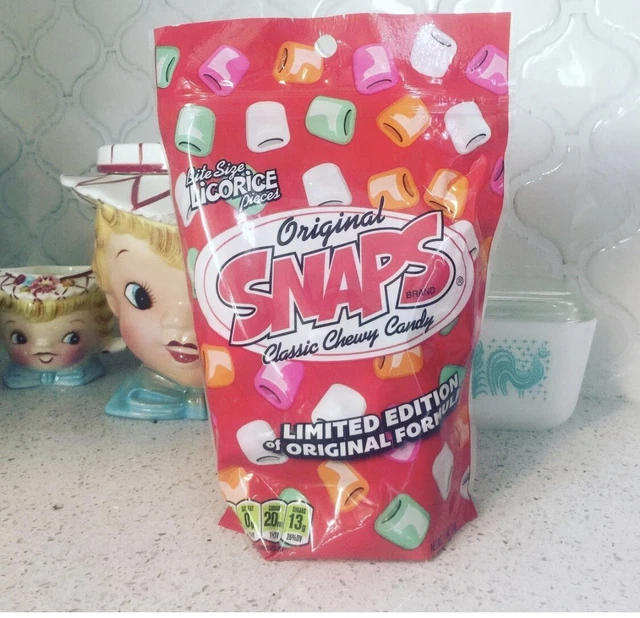 ORIGINAL AMERICAN LICORICE SNAPS Classic Chewy Candy LIMITED EDITION