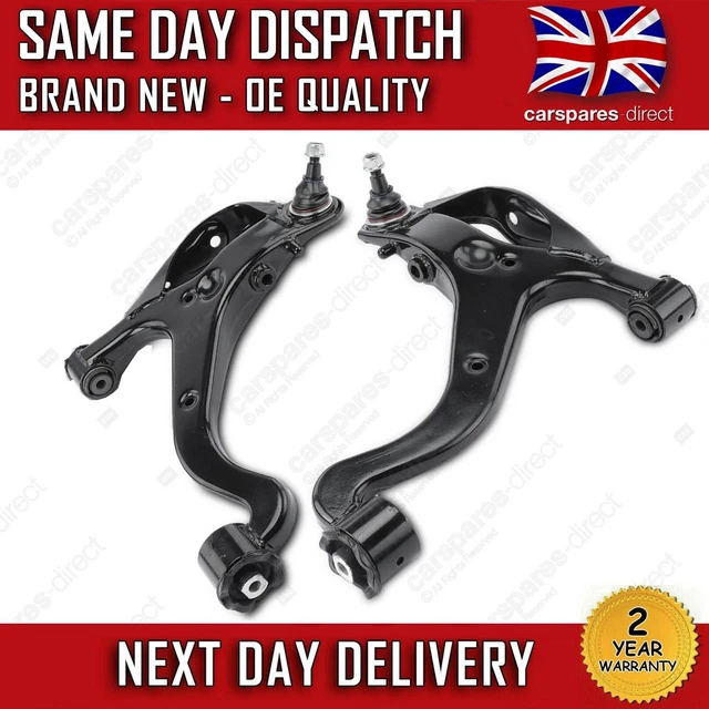 LAND ROVER DISCOVERY 3 4 WISHBONE FRONT LOWER CONTROL ARM PAIR 2004