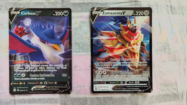 Lot De 2 Cartes Pokémon Jumbo XXL Officielles - GX VMAX Mega V - Format Anglais