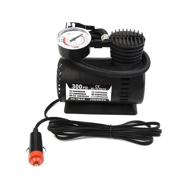 12V Voiture Électrique Diffusion Pompe 300psi Compresseur Pneu for Haute Qualité