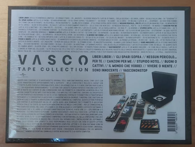 Vasco Rossi Modena Park Tape Collection Edizione Limitata Sigillato 2