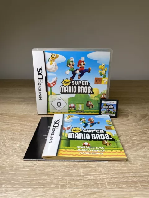 New Super Mario Bros. Nintendo DS Spiel 3DS 2DS Lite DSi XL Yoshi Luigi Ovp