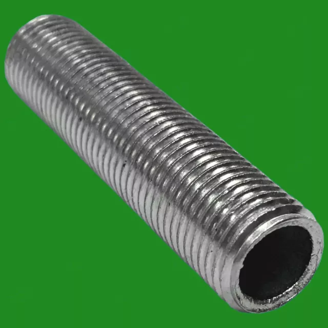 10x M10 40mm x 10mm à Filetage Creux Filète Canne Tube, Électrique Lampe Douille