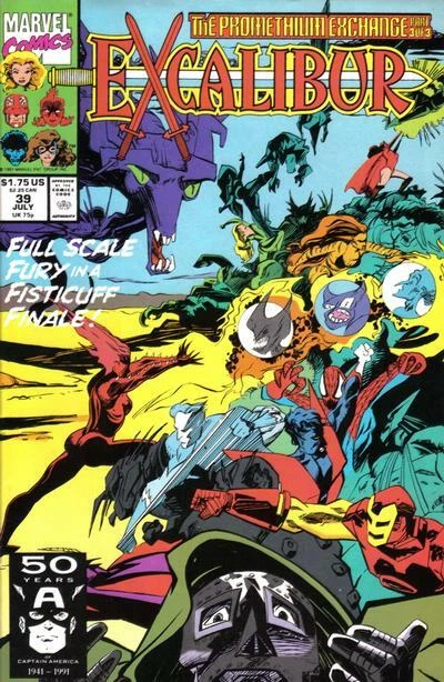 Excalibur #39 Marvel Comics July Jul 1991 (VFNM)