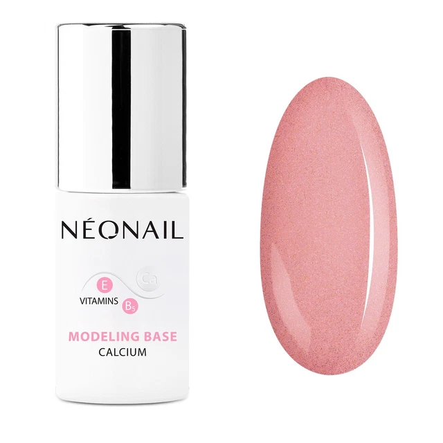 5903657878747 Modeling Base Calcium baza hybrydowa Pink Quartz 7.2ml NeoNail
