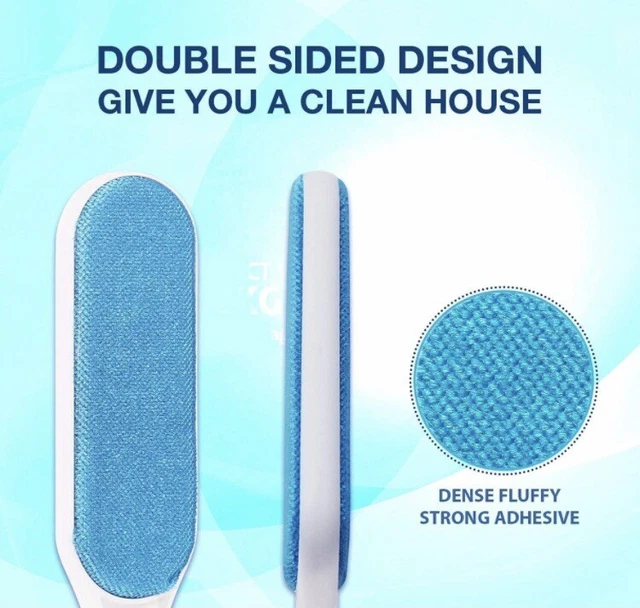 Pet Hair Remover Sofa Clothes Lint Cleaning Brush Dog Cat Fur Cleaner Reusable 3