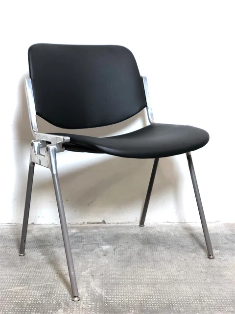 Sedia DSC106 Black ANONIMACASTELLI anni60 VINTAGE MODERNARIATO design HOME CHAIR