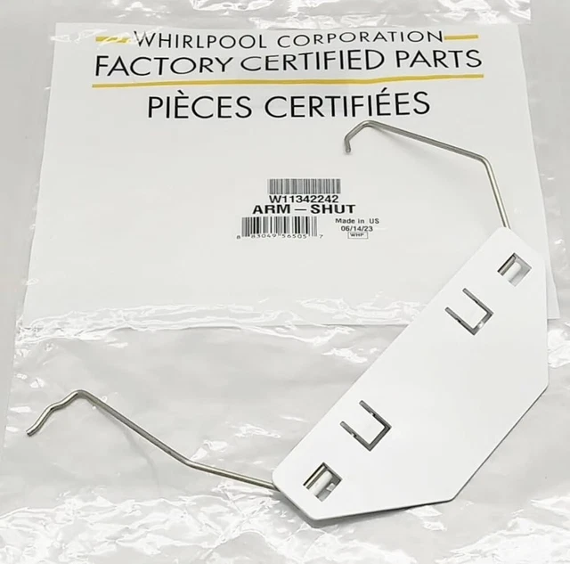 Genuine Whirlpool WPW10175514 Refrigerator Arm-Shut PS11749595