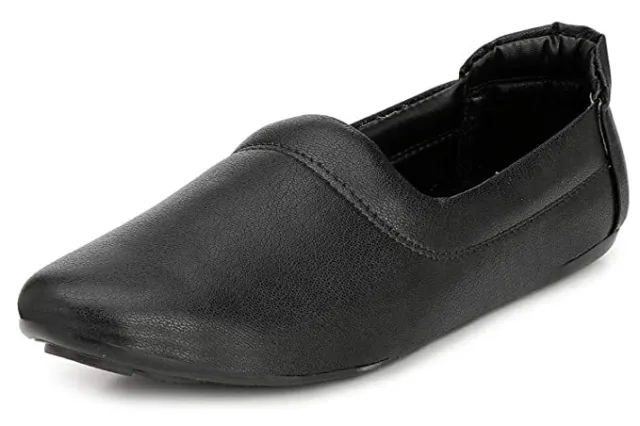 Mens Jutti Mojari Jalsa Nagra ethhnic Shoe US size 7-12 Black Soft Cushion