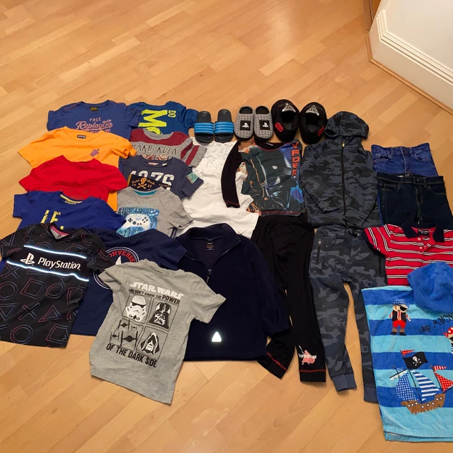 Boys Clothes Bundle Age 7-8 Years, 26 Items